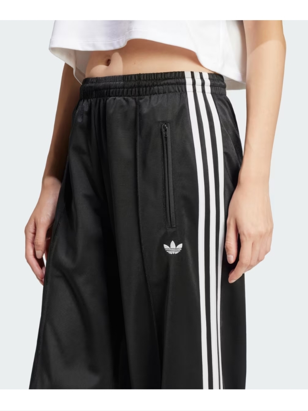 🆕 Women's SIZE M Adidas Loose Fit Firebird Track Pants - Picture 10 of 14